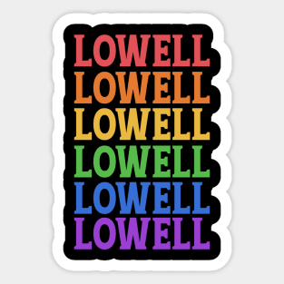 LOWELL CHRISTMAS CITY Sticker